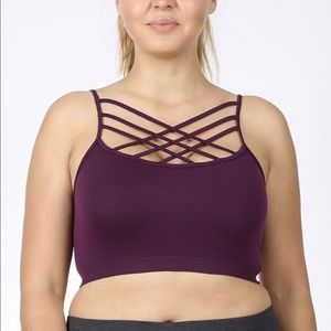 Triple Criss-Cross Bralette